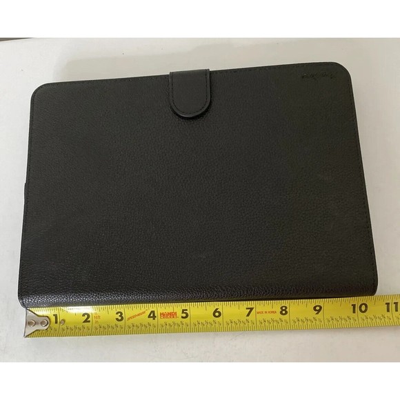 Black Pro Case Magnetic Folding Folio Case For Tablet With Pencil Holder - Picture 14 of 15